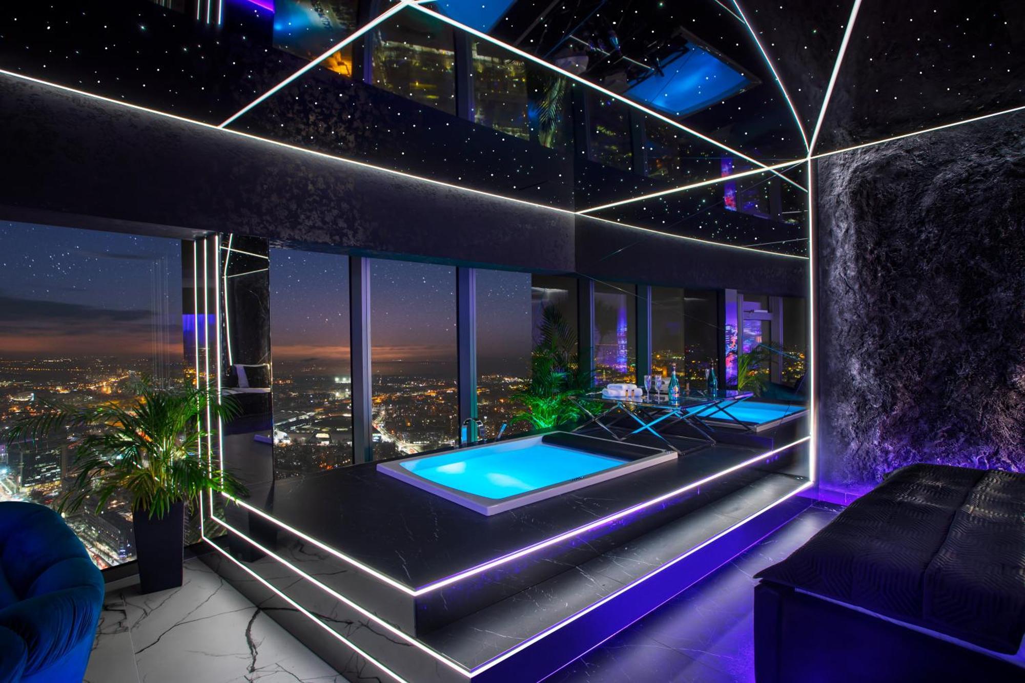 Apartamenty Sky Tower Z Jakuzzi Przy Oknie ヴロツワフ エクステリア 写真