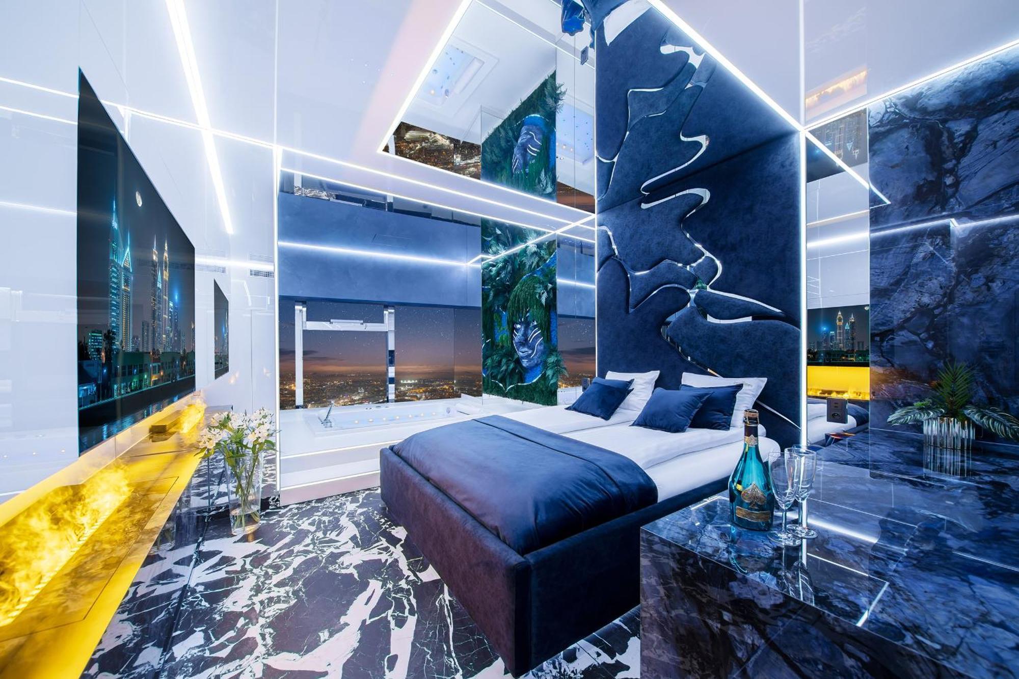 Apartamenty Sky Tower Z Jakuzzi Przy Oknie ヴロツワフ エクステリア 写真