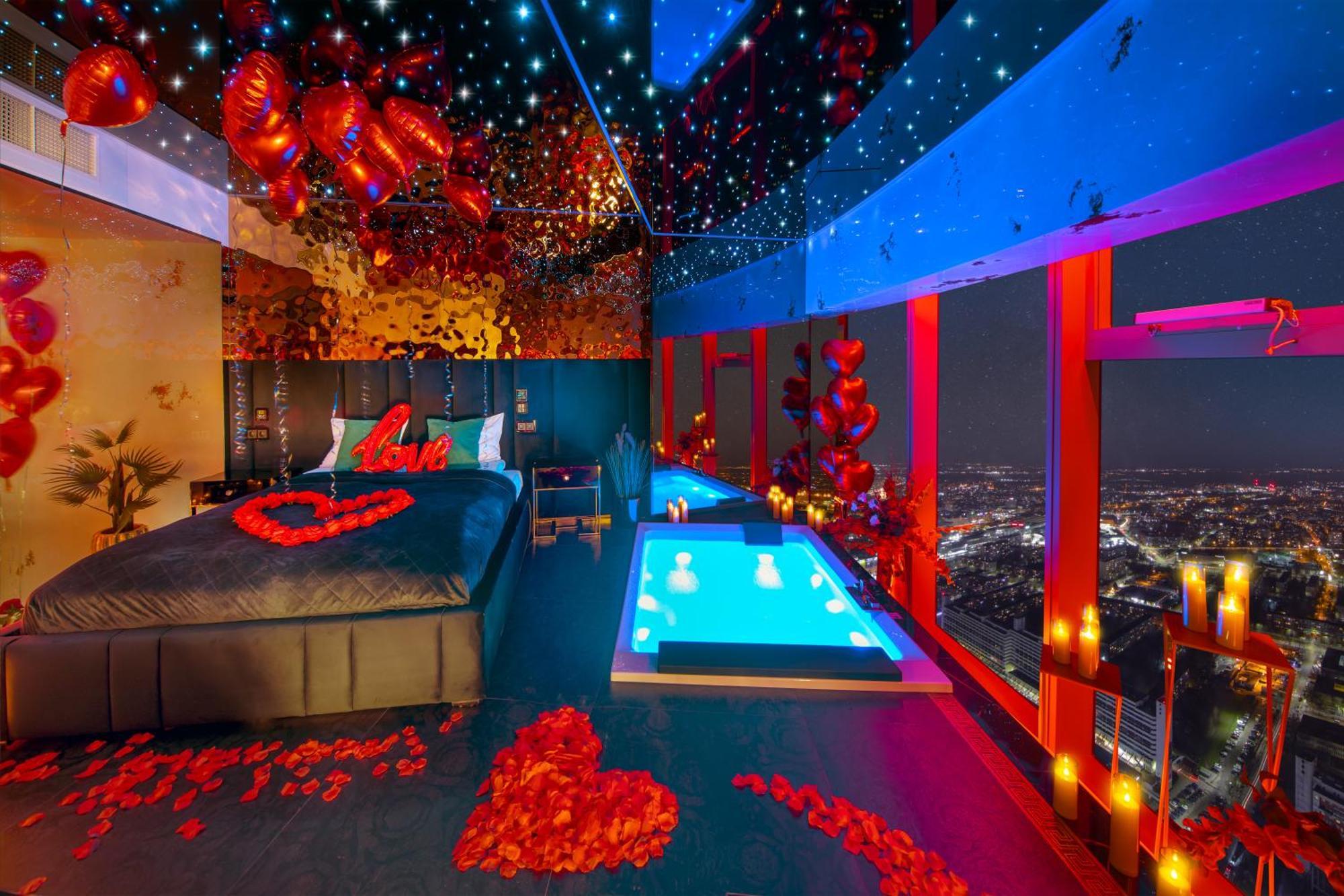 Apartamenty Sky Tower Z Jakuzzi Przy Oknie ヴロツワフ エクステリア 写真