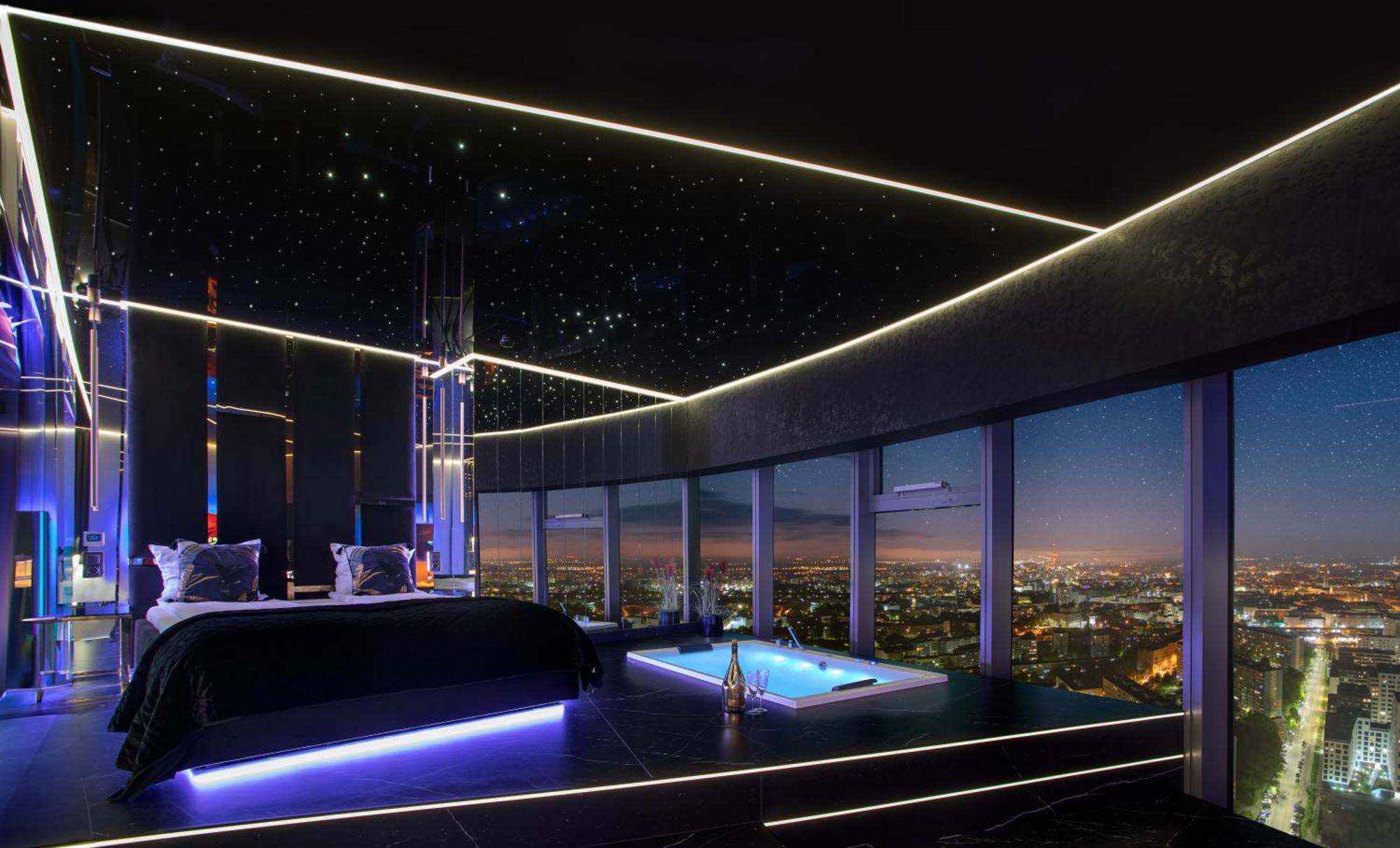 Apartamenty Sky Tower Z Jakuzzi Przy Oknie ヴロツワフ エクステリア 写真